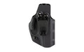 Crucial Concealment, Covert IWB, Inside Waistband Holster, Ambidextrous, Kydex, Black, Fits Ruger LC9/EC9