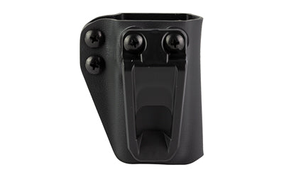 Crucial Concealment, Covert Mag, Magazine Pouch, Ambidextrous, Fits Sig Sauer P320 Magazines, Kydex Construction, Black