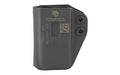 Crucial Concealment, Covert Mag, Inside Waistband Mag Pouch, Ambidextrous, Kydex, Black, Fits Springfield Hellcat/Sig Sauer P365 Magazines