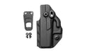 Crucial Concealment, Covert IWB, Inside Waistband Holster, Fits Taurus GX4, Ambidextrous, Kydex, Black