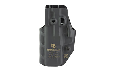 Crucial Concealment, Covert IWB, Inside Waistband Holster, Fits Sig 365 X-Macro, Ambidextrous, Kydex Construction, Black