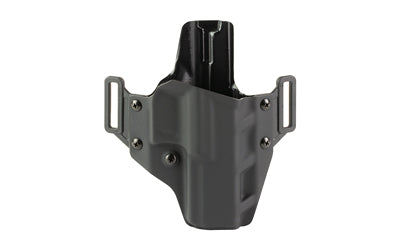 Crucial Concealment, Covert OWB, OWB Belt Holster, Fits Springfield Echelon, Kydex Construction, Black, Right Hand