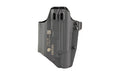 Crucial Concealment, Universal Light Holster, Inside Waistband Holster, Ambidextrous, Kydex, Black, Universal Fit for Surefire X300 A/B Ultra/Turbo