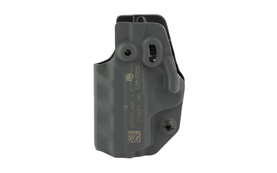 Crucial Concealment, Covert IWB, Inside Waistband Holster, Ambidextrous, Fits S&W Bodyguard 2.0, Kydex Construction, Black