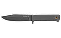 Cold Steel, SRK Compact, Fixed Blade Knife, 5" Blade, SK-5 with Black Tuff-Ex Finish, Plain Edge, Includes Secure-Ex Sheath