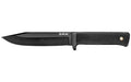 Cold Steel, SRK SK-5, Fixed Blade Knife, 6" Blade, Plain Edge, Black Tuff-Ex Finish, Includes Secure-Ex Sheath