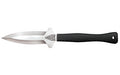 Cold Steel, Hide Out, Fixed Blade Knife, 6.5" Blade, AUS 8A/Stainless Steel, Griv-Ex Handle, Double-Edged Blade, Secure-Ex Neck Sheath With Bead Chain Lanyard