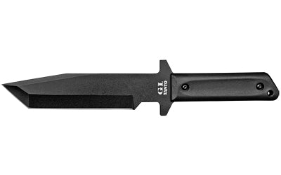 Cold Steel, G.I. Tanto, Fixed Blade Knife, 7" Blade, Plain Edge, 1055 Carbon Steel, Includes Secure-Ex Sheath