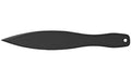 Cold Steel, Mini Flight Sport, Fixed Blade Knife, Black, Plain Edge, Throwing Knife, 10" Overall Length, 1055 Carbon, Black Handle
