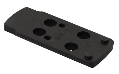 Colt's Manufacturing, 1911 Optic Plate, DeltaPoint Pro Footprint, Fits Optics Ready Colt 1911, Matte Finish, Black