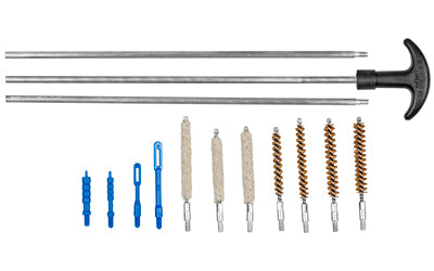 DAC, Gunmaster Universal Pistol Cleaning Kit, 14 Piece, Comes in Reusable Clamshell