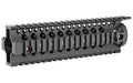 Daniel Defense, Omega Rail, 9.0", Fits Mid-Length Length, AR Rifles, 2 Piece Drop-In Free Float Rail System, Black