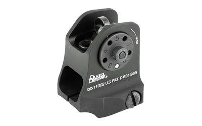 Daniel Defense, Sight, A.15 Fixed Rear Sight, Fits Picatinny, Black Finish