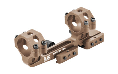DLOC Precision, Cantilever Scope Mount, 30mm, 1.53" Height, Hardcoat Anodized Finish, Tan, Fits Picatinny