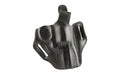 DeSantis Gunhide, Thumb Break Scabbard Belt Holster, Fits 3" Colt Python, 3" Ruger GP100, 2 1/2-3" S&W L Frame, Right Hand, Black Leather