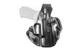 DeSantis Gunhide, THUMB BREAK SCABBARD, OWB Holster, Fits Springfield Echelon 4" With or Without Optic, Leather Construction, Right Hand, Black