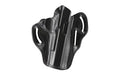 DeSantis Gunhide, Speed Scabbard Belt Holster, Fits 1911 Government 5", Right Hand, Black Leather