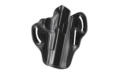DeSantis Gunhide, Speed Scabbard Belt Holster, Fits 1911 Government 5", Right Hand, Black Leather