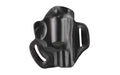 DeSantis Gunhide, 002, Speed Scabbard, Belt Holster, 2 Belt Slots, No Tension Screw, Fits 2 1/4" Ruger SP101, Taurus 645, 2" Colt Detective Special, Charter Arms Bulldog, Right Hand, Black Leather