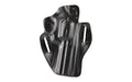 DeSantis Gunhide, 002, Speed Scabbard, Belt Holster, 2 Belt Slots, No Tension Screw, Fits 4" Ruger GP100, S&W L Frame, Colt Python, Colt Trooper, Dan Wesson 15/2, 15/2V, 15/2VH, Right Hand, Black Leather