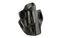 DeSantis Gunhide, 002, Speed Scabbard, Belt Holster, 2 Belt Slots, No Tension Screw, Fits S&W Governor, Right Hand, Black Leather