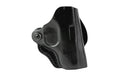 DeSantis Gunhide, Mini Scabbard, OWB Holster, Right Hand, Fits S&W Bodyguard 2.0, Leather Construction, Matte Finish, Black