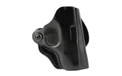 DeSantis Gunhide, Mini Scabbard, OWB Holster, Right Hand, Fits S&W Bodyguard 2.0, Leather Construction, Matte Finish, Black