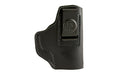 DeSantis Gunhide, Insider Inside The Pant Holster, Fits M&P45 Shield And Mossberg MC1-SC, Right Hand, Black Leather