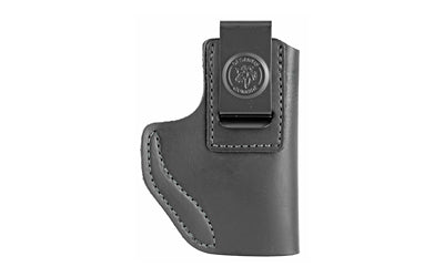 DeSantis Gunhide, Insider Inside The Pant Holster, Fits Glock 43/43X, Kahr PM9/40, Ruger LC9, Right Hand, Black Leather