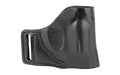 DeSantis Gunhide, E-GAT Slide Belt Holster, Fits J-Frame 2.25", Bodyguard .38, Ruger LCR, Right Hand, Black Leather