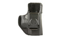 DeSantis Gunhide, Inside Heat Inside the Pant, Fits Glock 43/43X, Right Hand, Black Leather