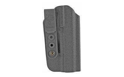 DeSantis Gunhide, Slim-Tuk Inside the Pants Holster, Fits 1911 with 4.25"-5" Barrel with or without Rail, Ambidextrous, Black Kydex