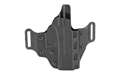 DeSantis Gunhide, #195, Veiled Partner OWB Belt Holster, Fits GLOCK 19/19 GEN 5/19X/45/23/32, With or Without Reflex Sights, Right Hand, Black