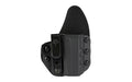 DeSantis Gunhide, Uni-Tuk Inside Waistband Holster, Fits Glock 43/43X MOS With or Without Reflex, Right Hand, Black, Kydex