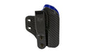 DeSantis Gunhide, LIFEGUARD, Inside Waistband Holster, Fits Glock 43/43X/48/43X/48X MOS With or Without Red Dot Sight, Ambidextrous, Kydex Construction, Carbon Fiber Finish, Black