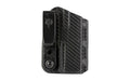DeSantis Gunhide, Slim-Tuk, Inside Waistband Holster, Fits Sig Sauer P365-XMACRO, Ambidextrous, Carbon Fiber Exterior Finish, Blue Kydex Interior