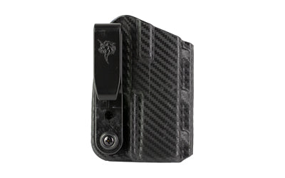 DeSantis Gunhide, Slim-Tuk, Inside Waistband Holster, Fits Sig Sauer P365-XMACRO, Ambidextrous, Carbon Fiber Exterior Finish, Blue Kydex Interior