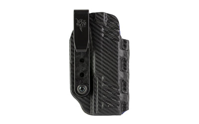 DeSantis Gunhide, Slim-Tuk, Inside Waistband Holster, Fits Glock 17/19, Ambidextrous, Carbon Fiber Exterior Finish, Blue Kydex Interior