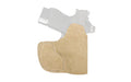 DeSantis Gunhide, Suede Nemesis, Pocket Holster, Fits GLOCK 43/43X/43X MOS, Ambidextrous, Leather Construction, Suede Finish, Natural