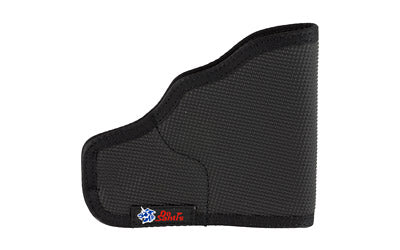 DeSantis Gunhide, Ammo Nemesis Pocket Holster, Fits J-Frame 2.25", Bodyguard .38, Ruger LCR, Ambidextrous, Black