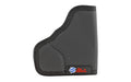 DeSantis Gunhide, Nemesis Pocket Holster, Fits Sig Sauer P238 & Springfield 911, Ambidextrous, Black Nylon