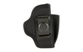 DeSantis Gunhide, Pro Stealth Inside the Pant Holster, Fits Glock 4343X, Kahr PM9/40, Ruger LC9, Ambidextrous, Black Nylon