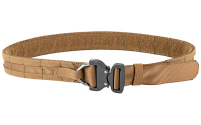 Eagle Industries, Operator Gun Belt, Cobra Buckle w/D-Ring Attachment, Two Rows of Molle, Medium 34"-39", Coyote