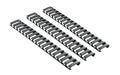 Ergo Grip, Rail Protector, Rail Covers, Fits Picatinny Rail, 18 Slot, Matte Finish, Black
