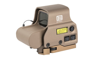 EOTECH, EXPS3 Holographic Sight, Red 68 MOA Ring with 1 MOA Dot Reticle, Side Button Controls, Quick Disconnect Mount, Night Vision Compatible, Matte Finish, Tan