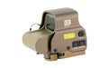 EOTECH, EXPS3 Holographic Sight, 1 MOA Dot Reticle, Side Button Controls, Quick Disconnect Mount, Night Vision Compatible, Matte Finish, Tan