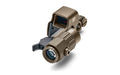 EOTECH, EXPS3-0 Holographic Sight, Red 68 MOA Ring with 1 MOA Dot Reticle, Night Vision Compatible, Side Button Controls, Quick Disconnect Mount, Includes G33 3X Magnifier, Matte Finish, Tan