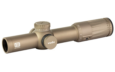 EOTECH, Vudu, 1-10X28mm First Focal Plane, Rifle Scope, 34mm Tube, SR4 Illuminated MOA Reticle, Matte Finish, Tan