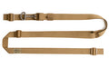 Edgar Sherman Design, ESD Sling, 2-Point Combat Sling, 1" Webbing, Polymer Hardware, Matte Finish, Coyote Brown