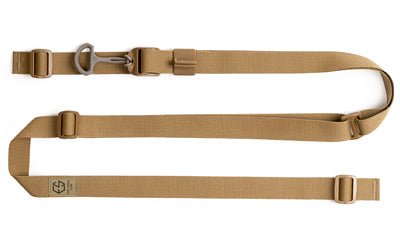 Edgar Sherman Design, ESD Sling, 2-Point Combat Sling, 1" Webbing, Polymer Hardware, Matte Finish, Coyote Brown